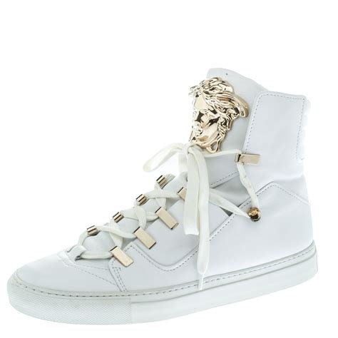 medusa high top sneakers versace price|versace medusa shoes women.